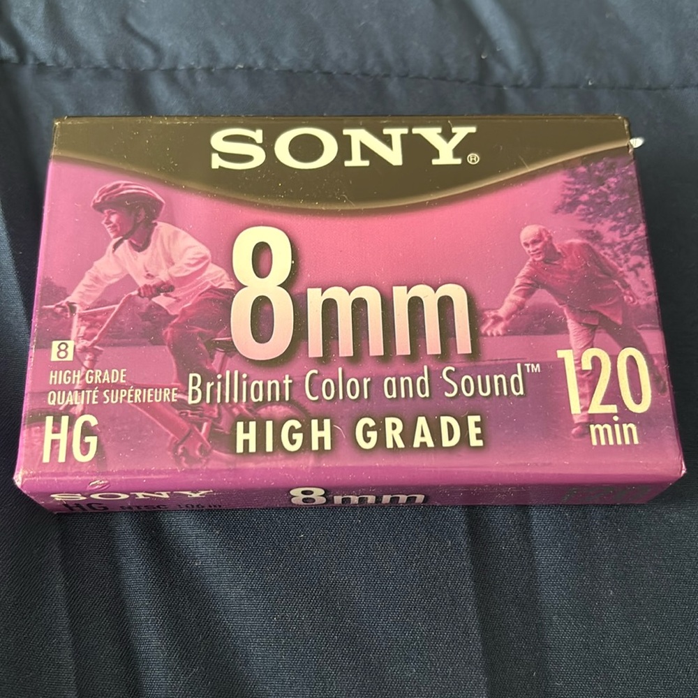 Sony 8MM high grade media NWT